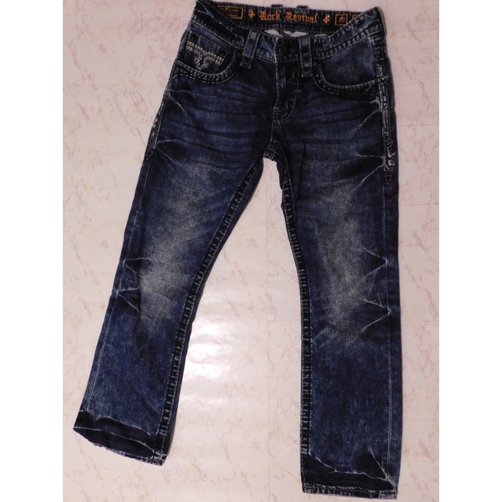 Rock revival straight jeans